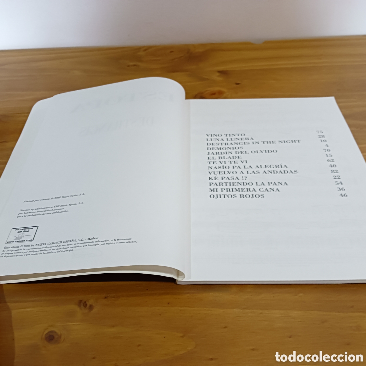 Libros de segunda mano: Estopa. Destrangis Carisch pop - Foto 2