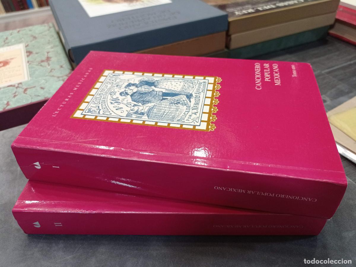 Libri di seconda mano: 2001 - VV. AA. Cancionero Popular Mexicano, 2 tomos (obra completa)