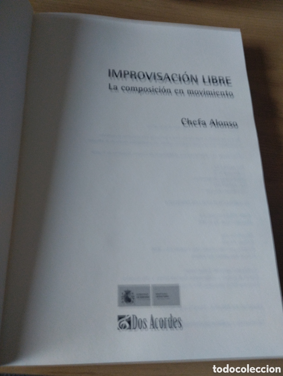 Libros de segunda mano: IMPROVISACI&Oacute;N LIBRE, La composici&oacute;n en movimiento - Foto 4