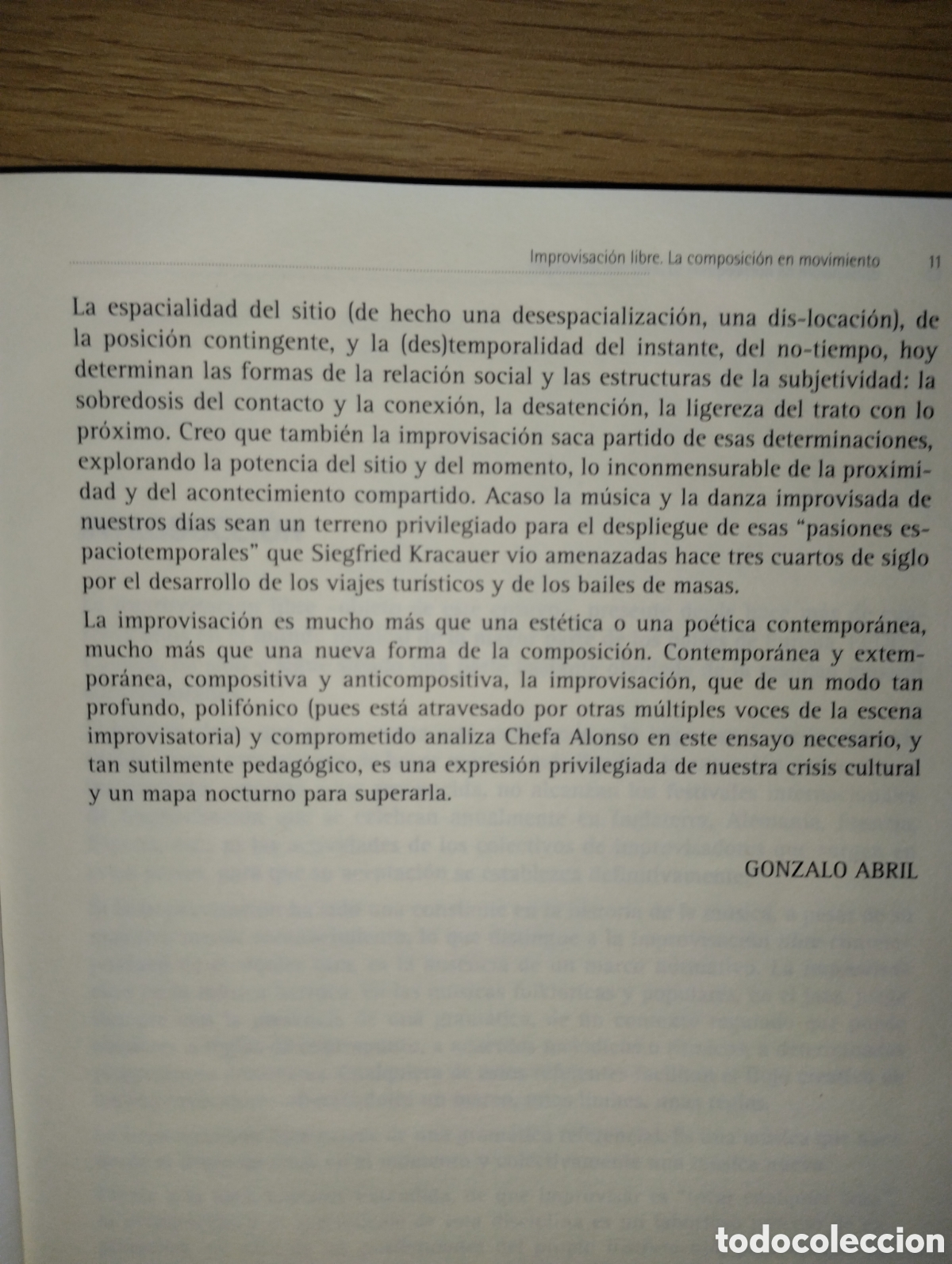 Libros de segunda mano: IMPROVISACI&Oacute;N LIBRE, La composici&oacute;n en movimiento - Foto 8