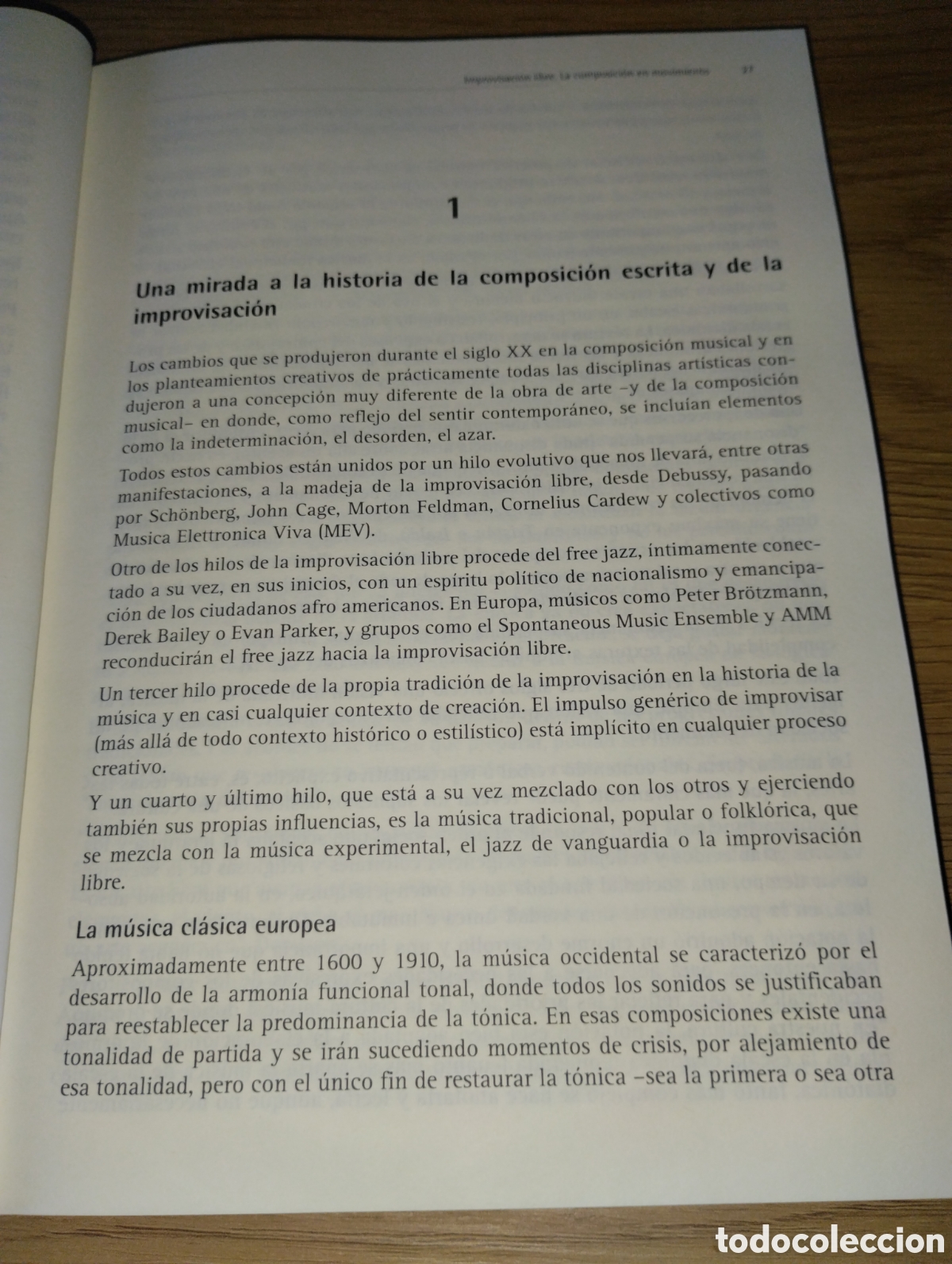 Libros de segunda mano: IMPROVISACI&Oacute;N LIBRE, La composici&oacute;n en movimiento - Foto 11