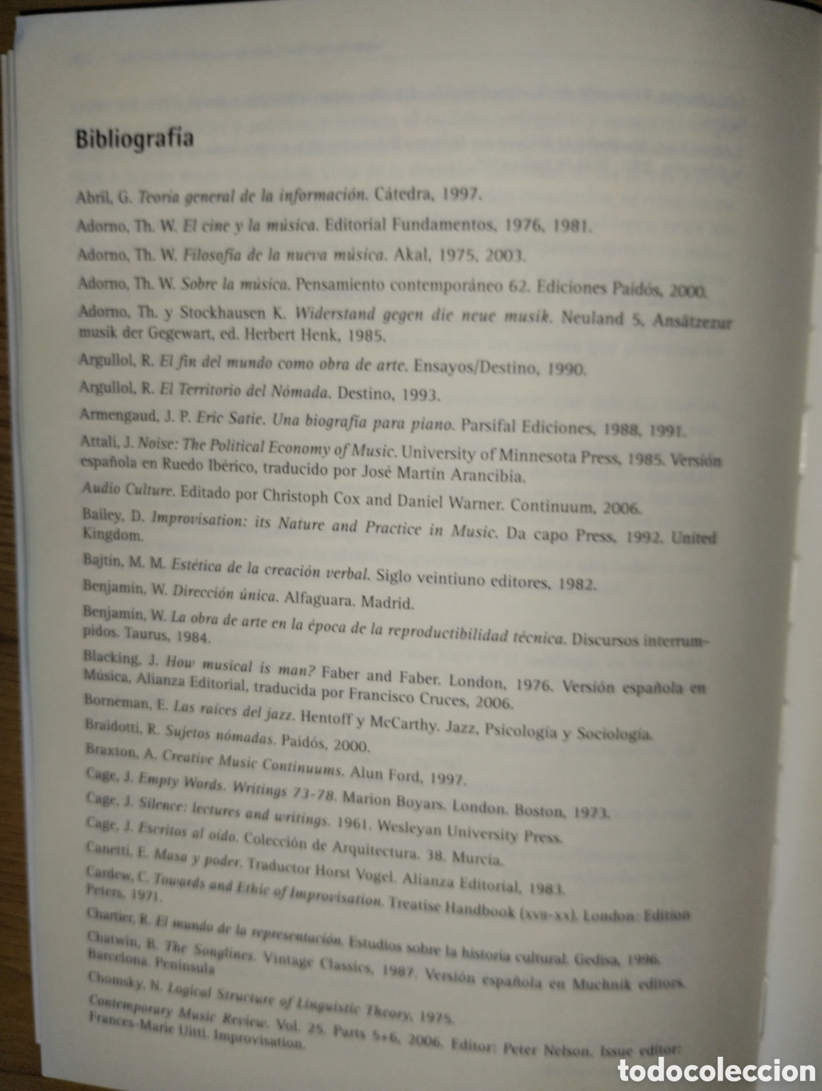 Libros de segunda mano: IMPROVISACI&Oacute;N LIBRE, La composici&oacute;n en movimiento - Foto 17