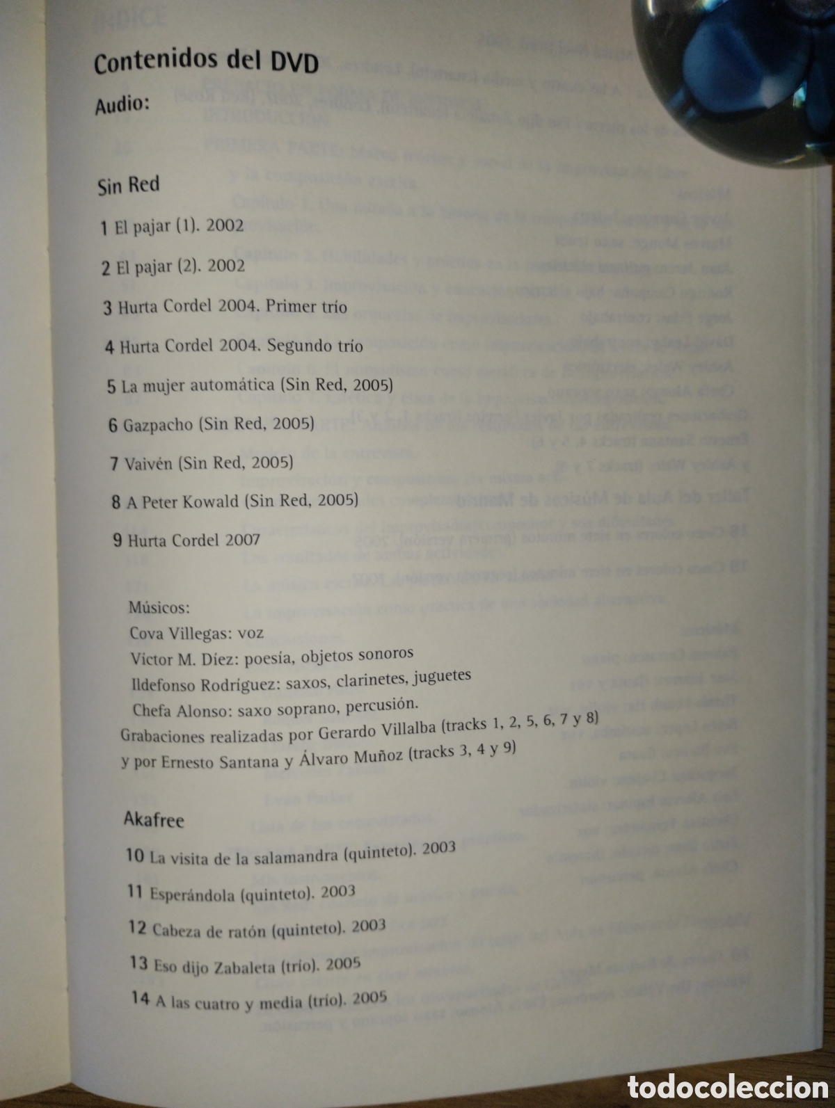Libros de segunda mano: IMPROVISACI&Oacute;N LIBRE, La composici&oacute;n en movimiento - Foto 20