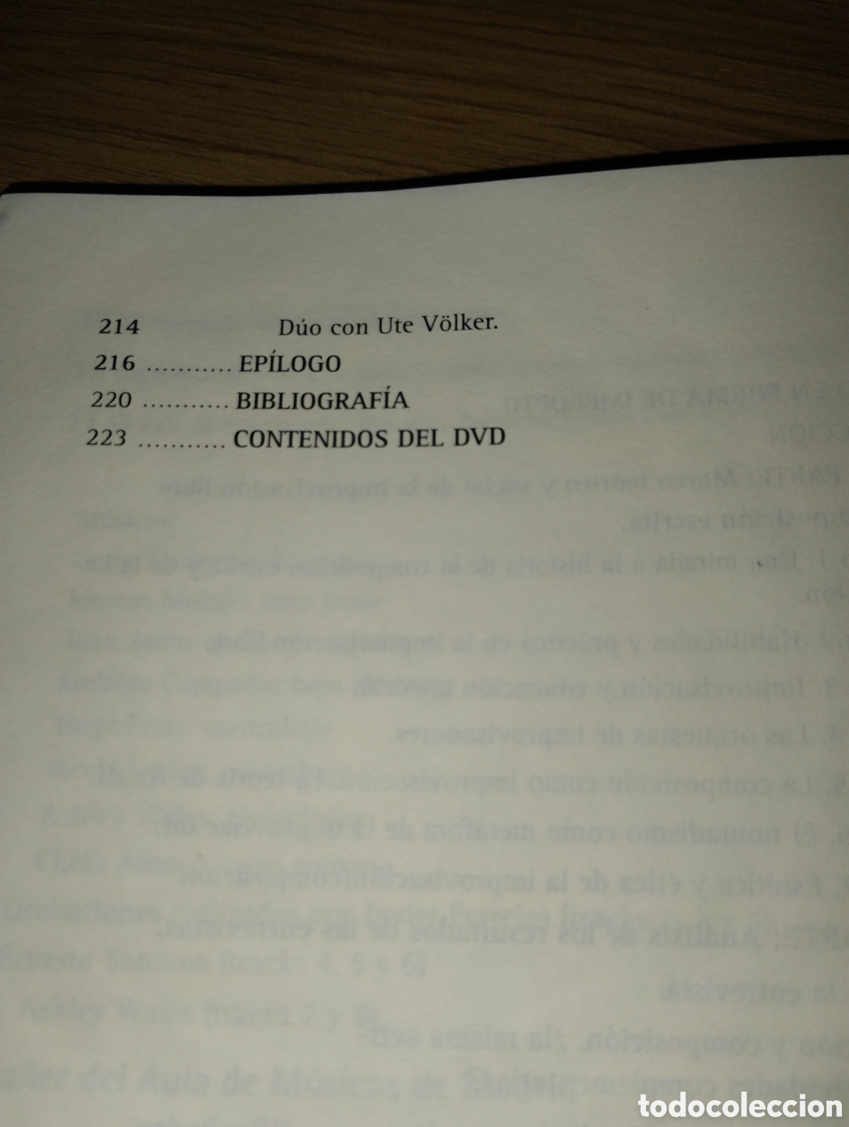 Libros de segunda mano: IMPROVISACI&Oacute;N LIBRE, La composici&oacute;n en movimiento - Foto 23
