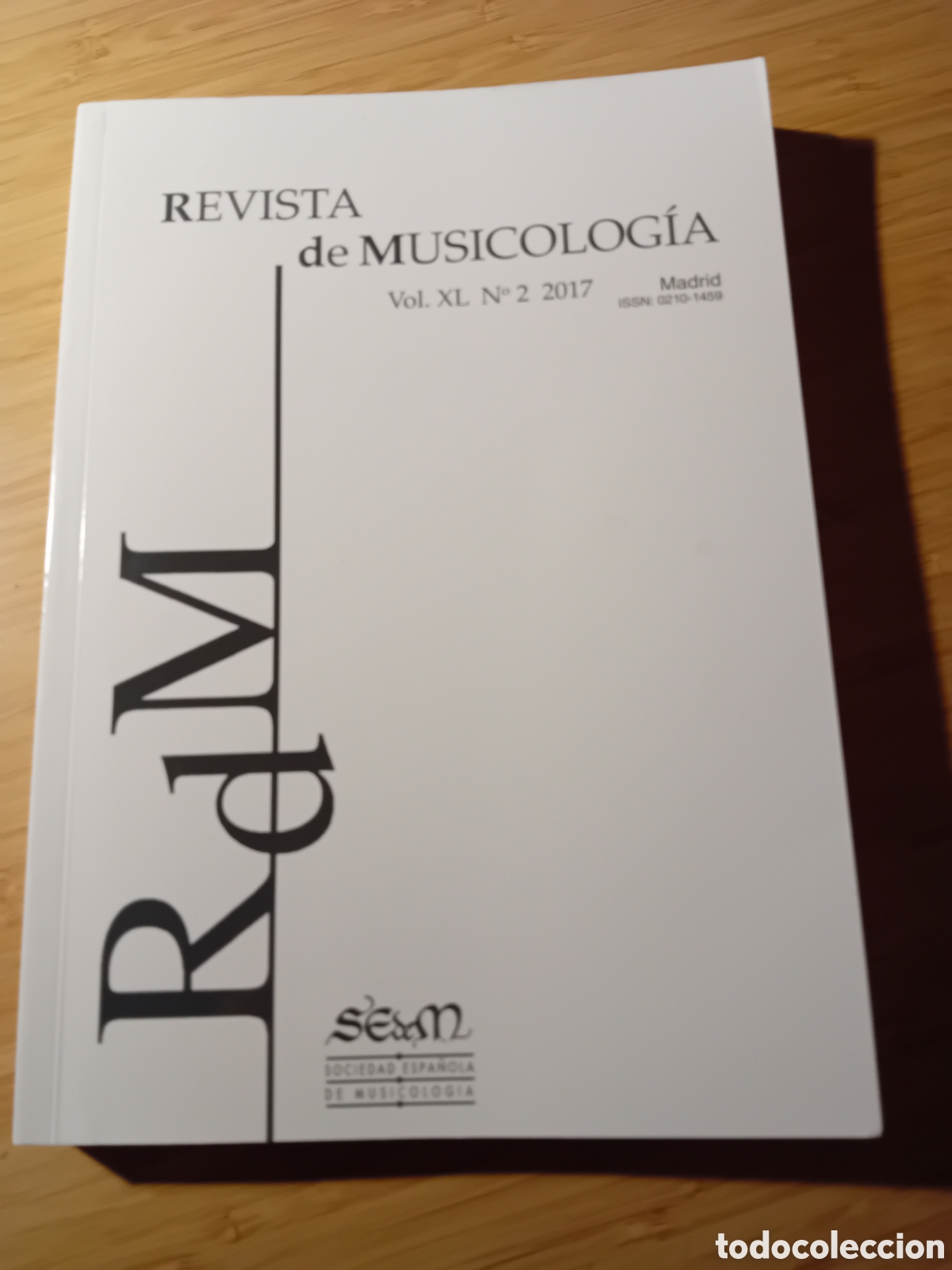 Libros de segunda mano: Revista de Musicolog&iacute;a vol. XL 2017 n&ordm;2 - VVAA (Sociedad Espa&ntilde;ola de Musicolog&iacute;a 2017)