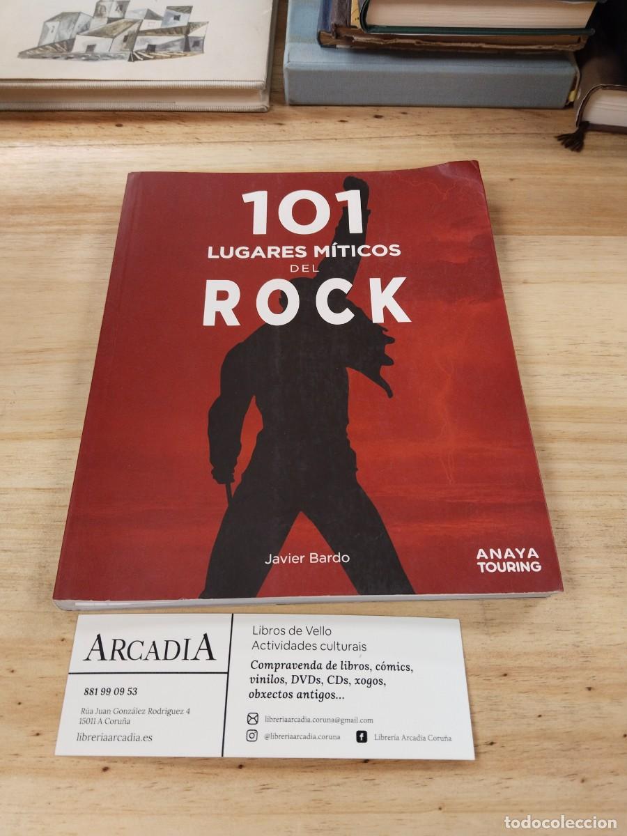 Libros de segunda mano: 101 Lugares M&iacute;ticos del Rock - Javier Bardo - Foto 1