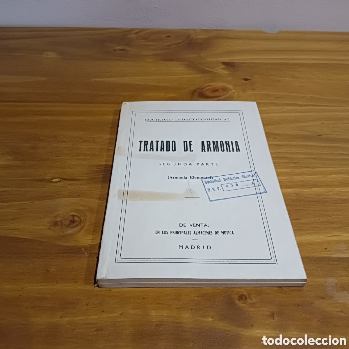 Libros de segunda mano: Tratado de armon&iacute;a . - Foto 1