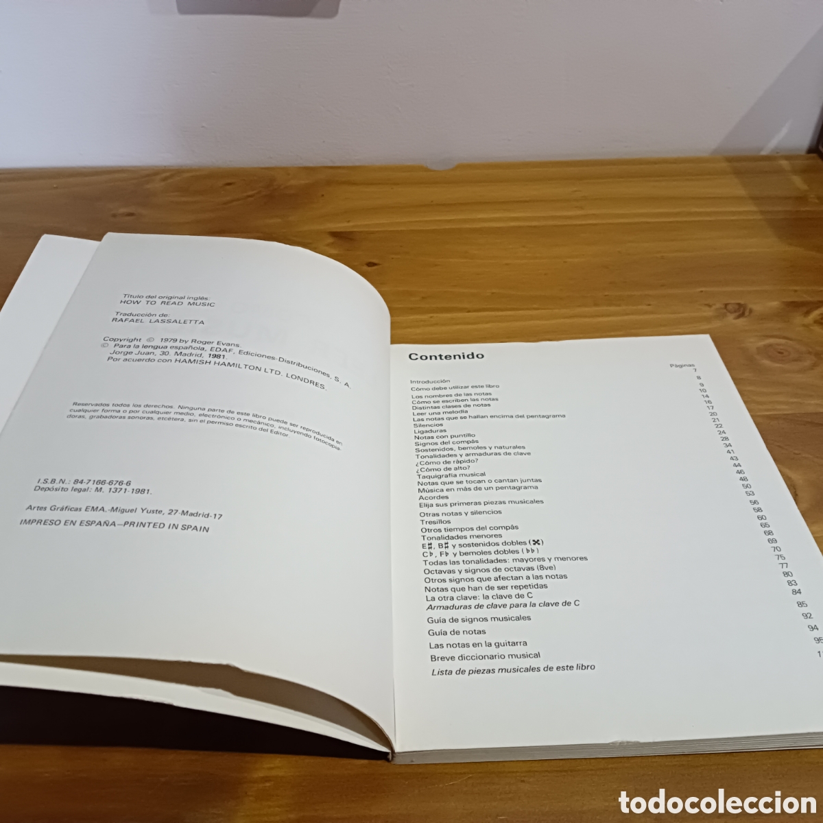 Libros de segunda mano: Como leer m&uacute;sica. Roger Evans - Foto 2