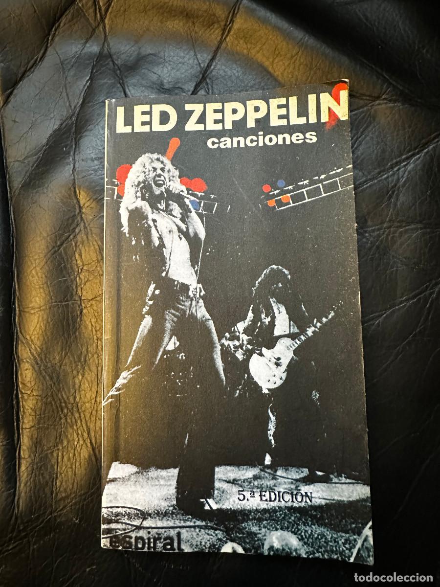 Libros de segunda mano: LED ZEPPELIN, CANCIONES. 5&ordf; Edicion - Foto 1