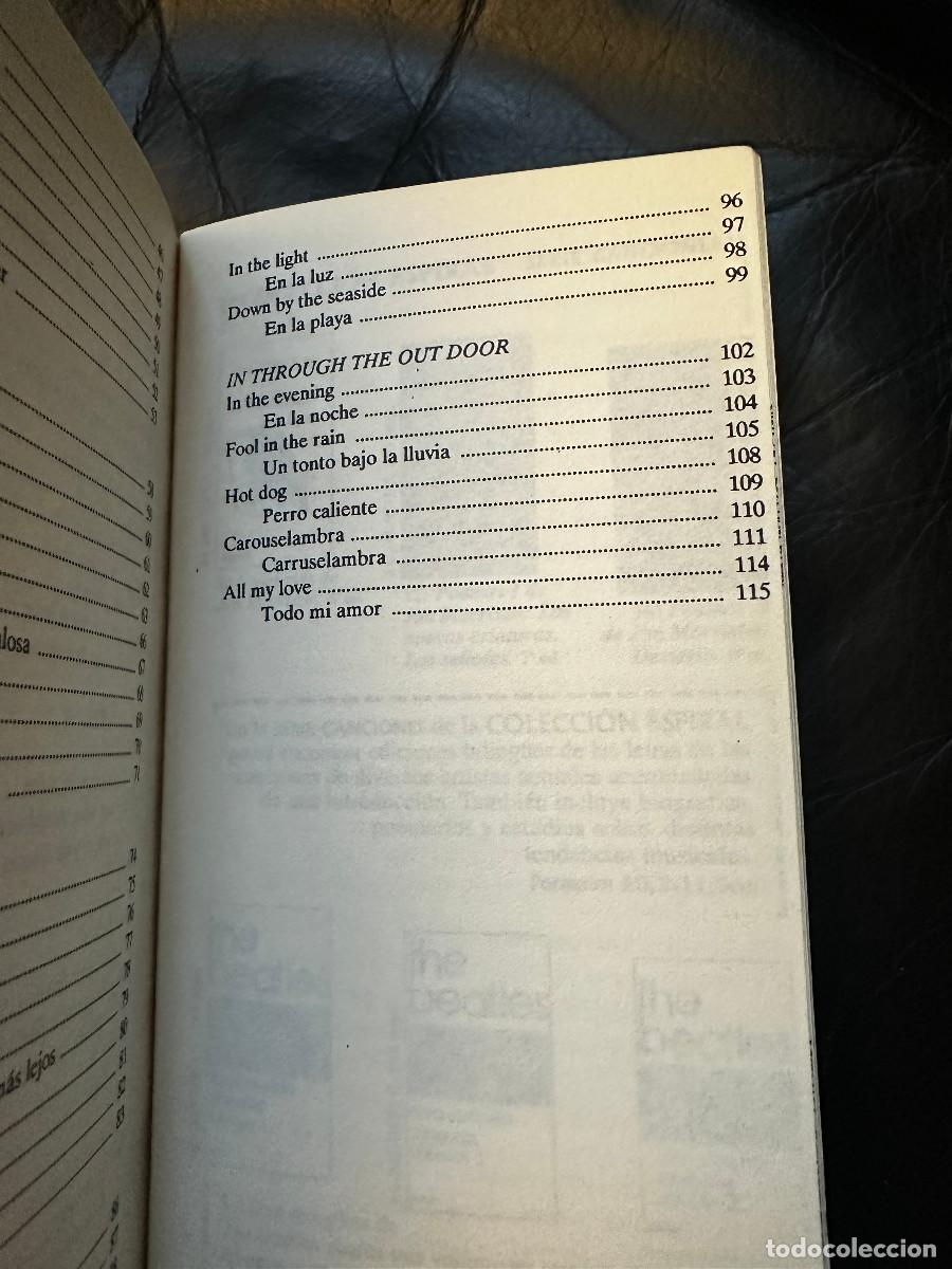 Libros de segunda mano: LED ZEPPELIN, CANCIONES. 5&ordf; Edicion - Foto 4