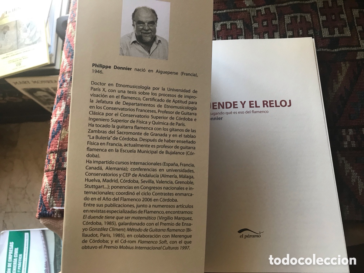Libros de segunda mano: El duende y el reloj. Philippe Donnier. El P&aacute;ramo - Foto 5