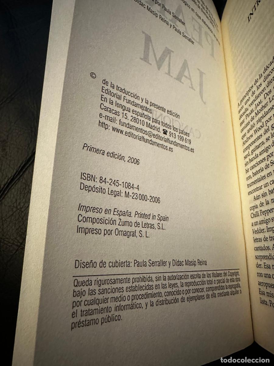 Libros de segunda mano: PEARL JAM CANCIONES - ESPIRAL - Foto 3