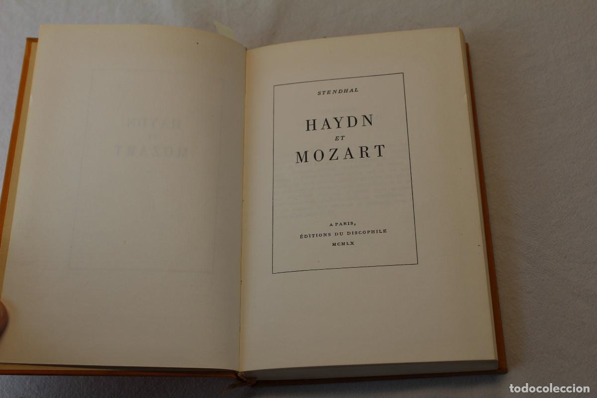 Libros de segunda mano: STENDHAL HAYDN Y MOZART 1960 - Foto 7