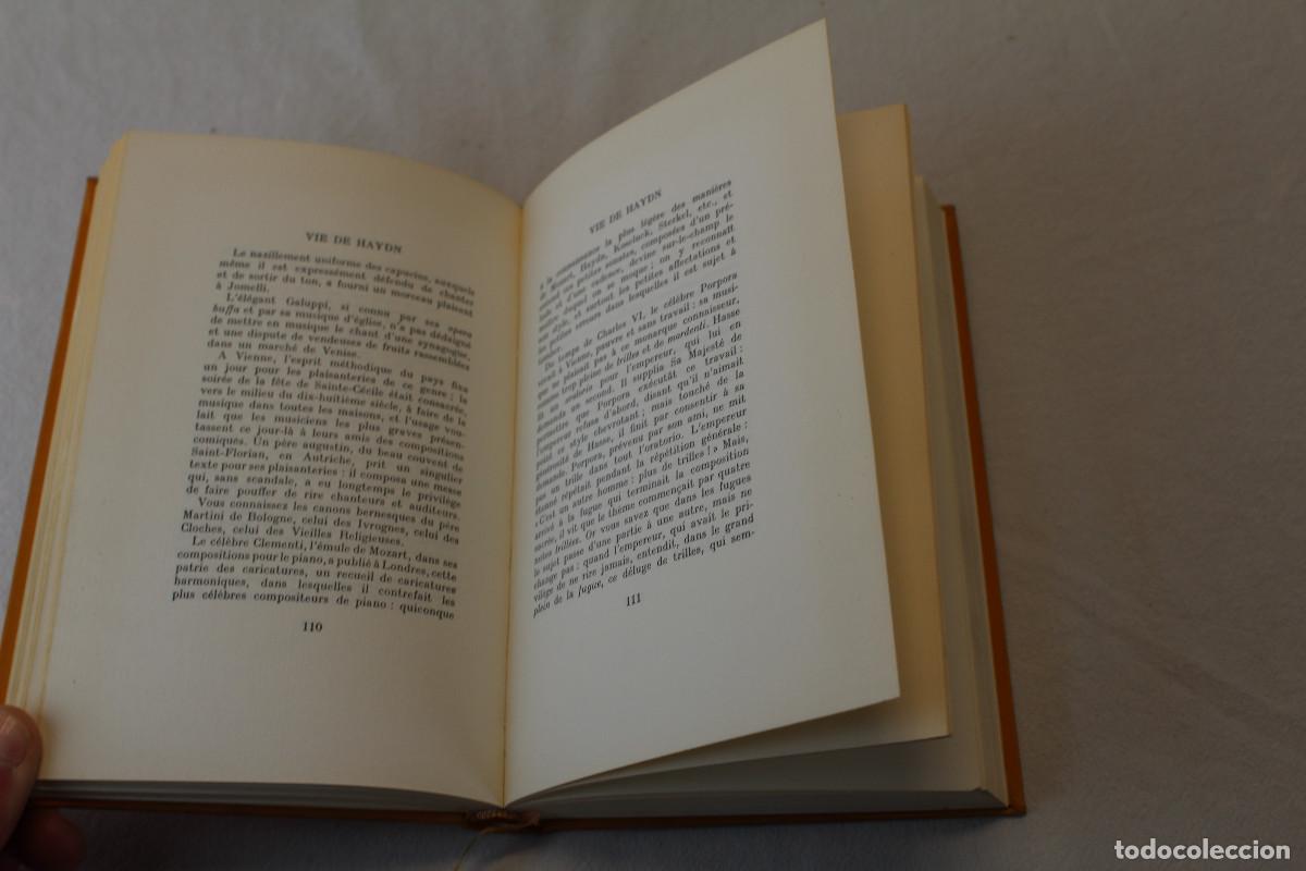 Libros de segunda mano: STENDHAL HAYDN Y MOZART 1960 - Foto 8
