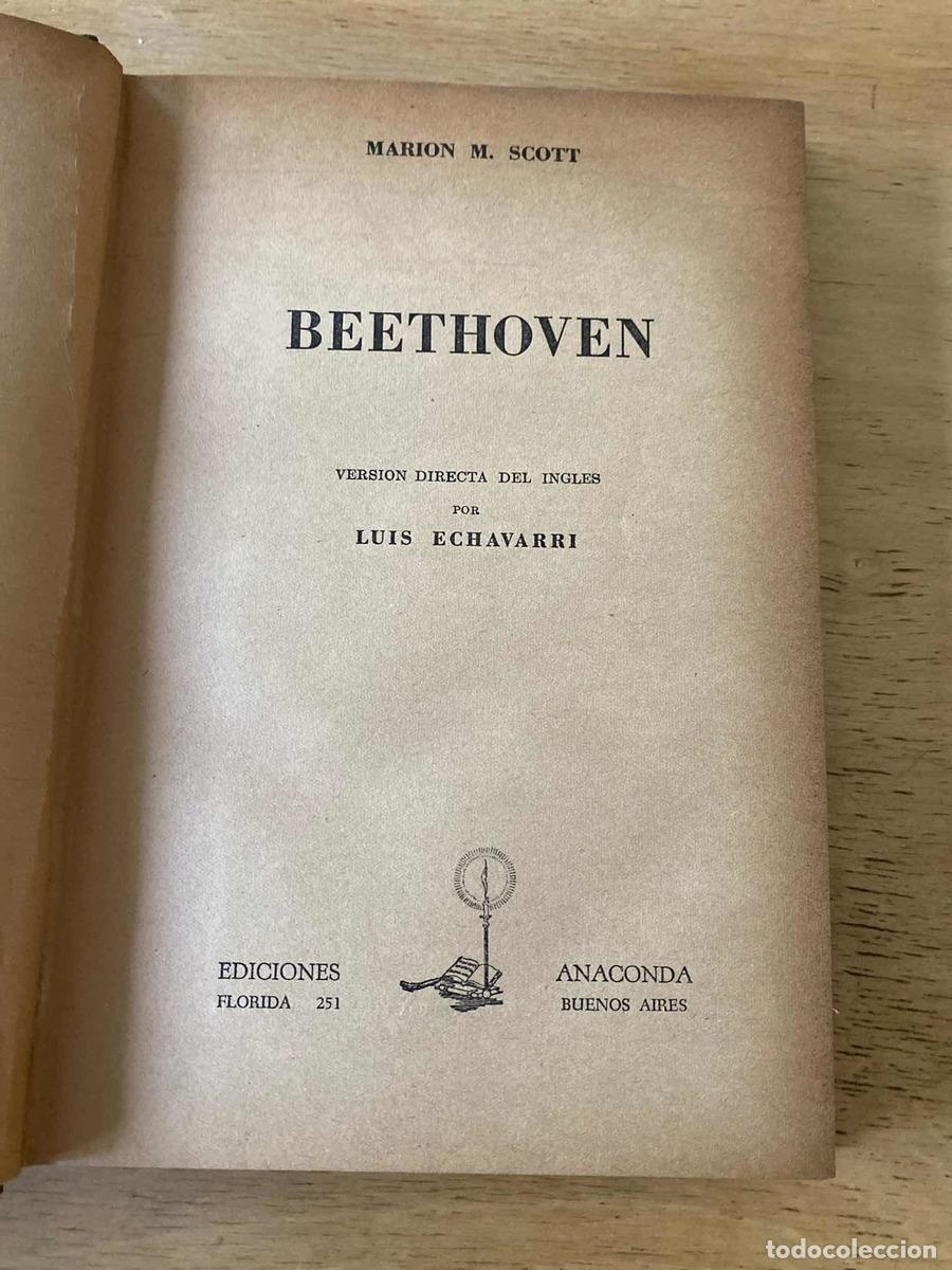 Libros de segunda mano: Beethoven - Marion Scott - Foto 1