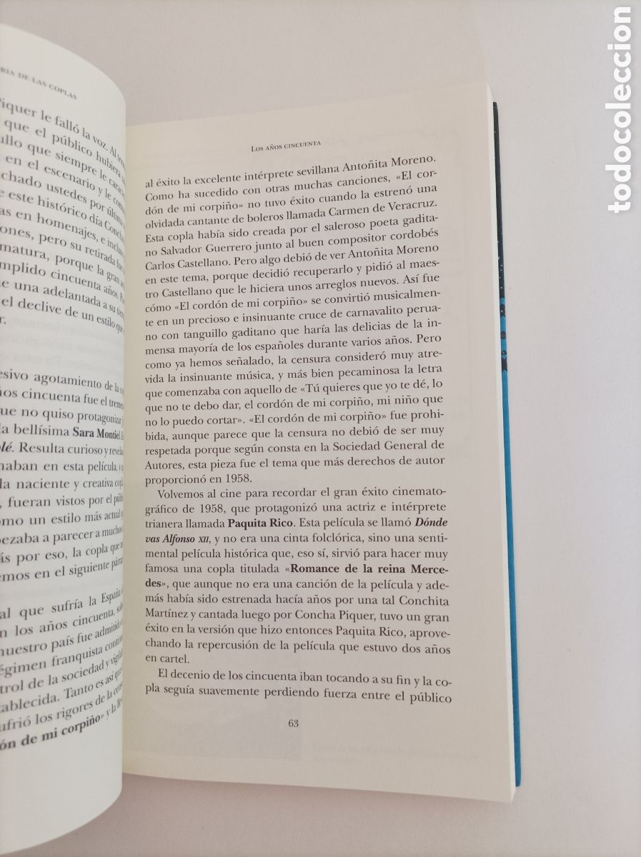 Libros de segunda mano: El libro de la copla / Pive Amador - Foto 5