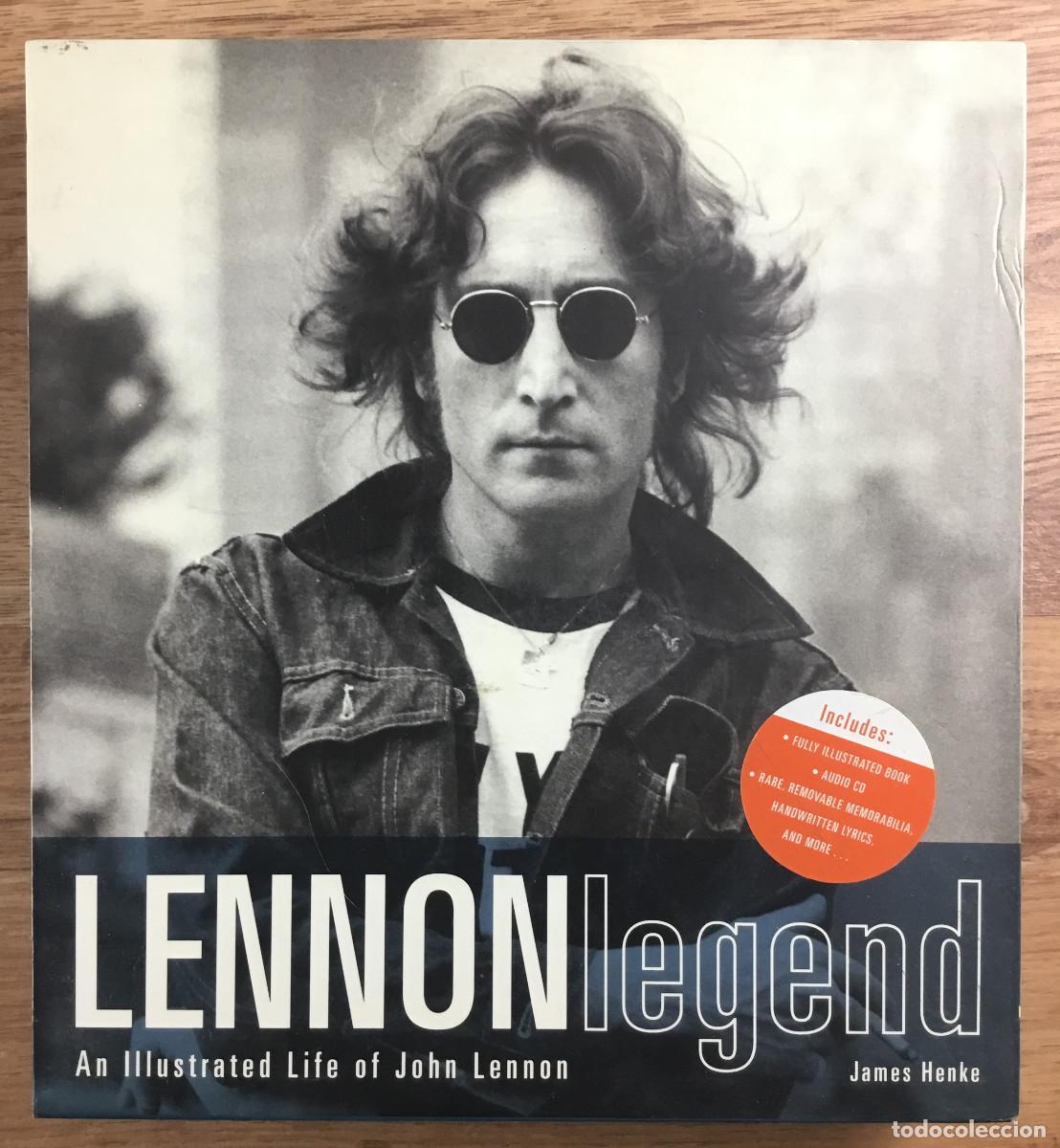 Libros de segunda mano: JOHN LENNON - LENNON LEGEND - LIBRO Y CD - Foto 1