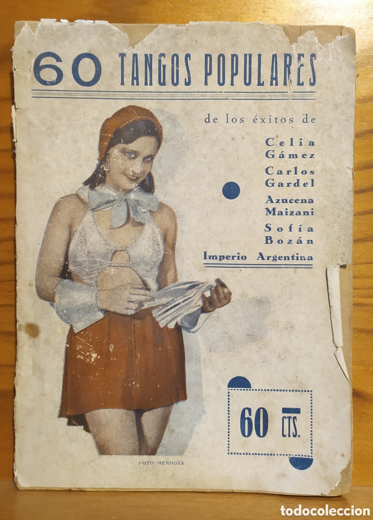 Libros de segunda mano: Libro 60 tangos populares - Foto 1