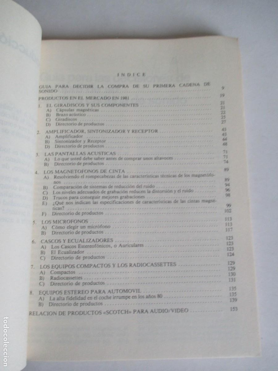 Libros de segunda mano: Cat&aacute;logo del sonido 1981 W34028 - Foto 2
