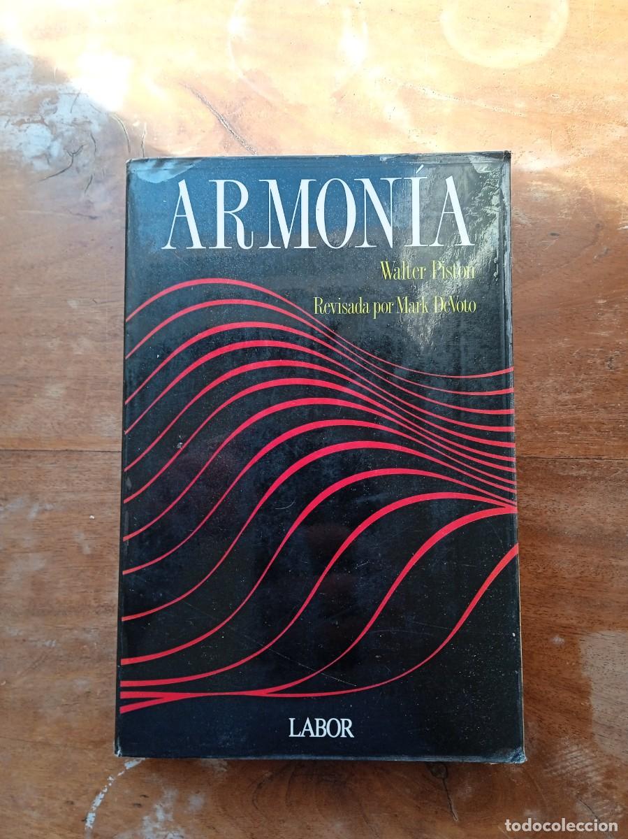 Libros de segunda mano: Armon&iacute;a. Walter Pist&oacute;n. Labor 1991. - Foto 1