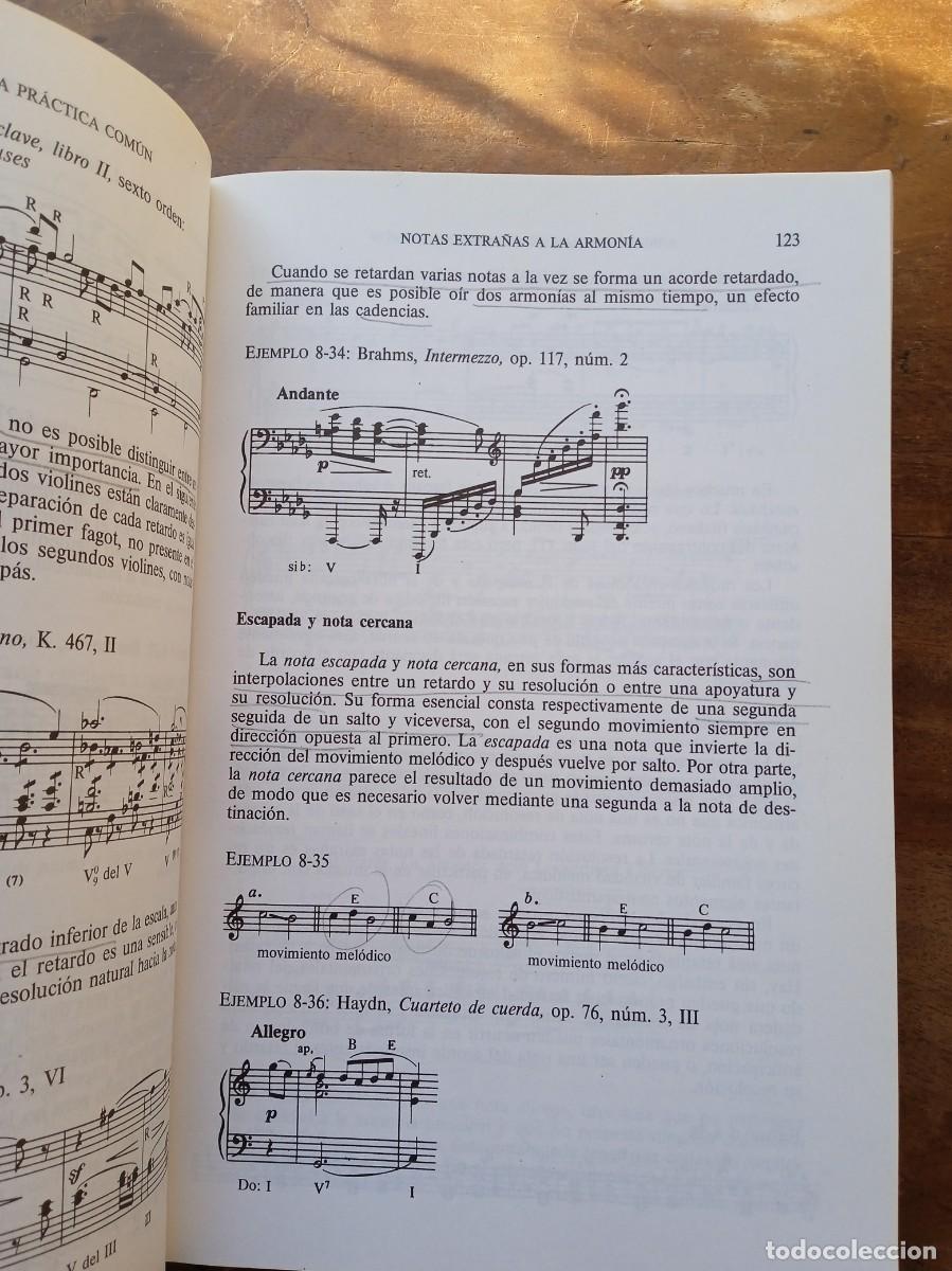 Libros de segunda mano: Armon&iacute;a. Walter Pist&oacute;n. Labor 1991. - Foto 4
