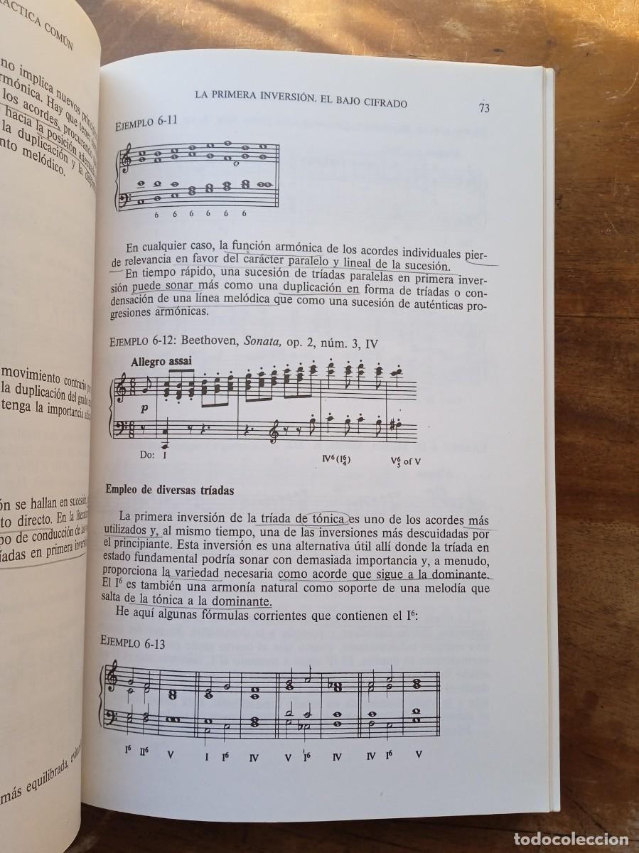 Libros de segunda mano: Armon&iacute;a. Walter Pist&oacute;n. Labor 1991. - Foto 7