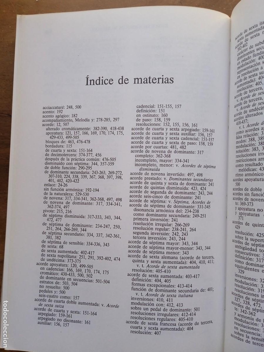 Libros de segunda mano: Armon&iacute;a. Walter Pist&oacute;n. Labor 1991. - Foto 12