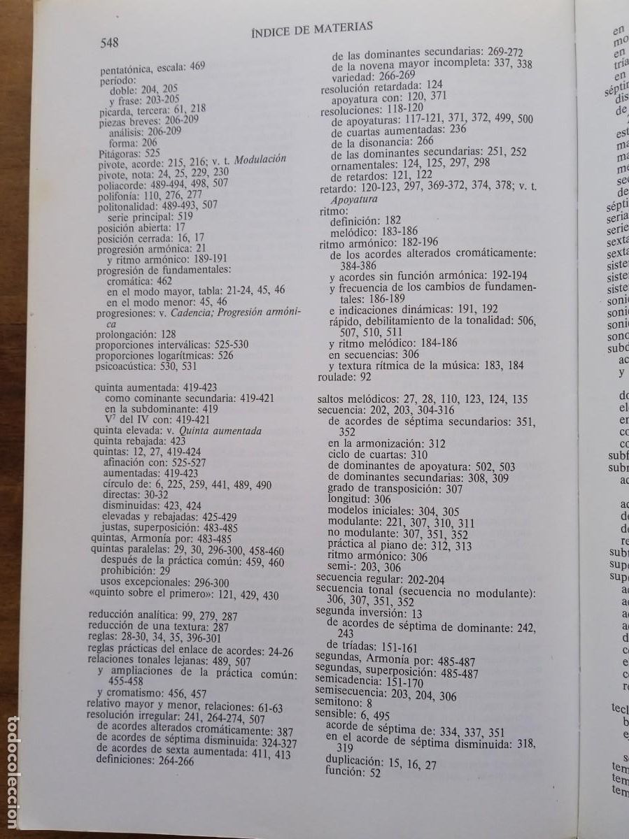 Libros de segunda mano: Armon&iacute;a. Walter Pist&oacute;n. Labor 1991. - Foto 18