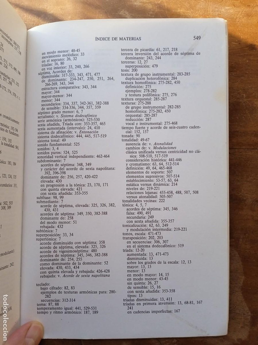 Libros de segunda mano: Armon&iacute;a. Walter Pist&oacute;n. Labor 1991. - Foto 19