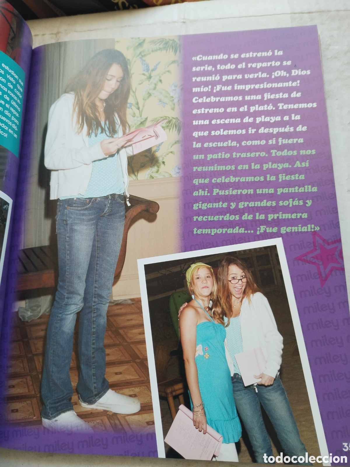 Libros de segunda mano: MILEY CYRUS/ASI ES SU VIDA - Foto 2