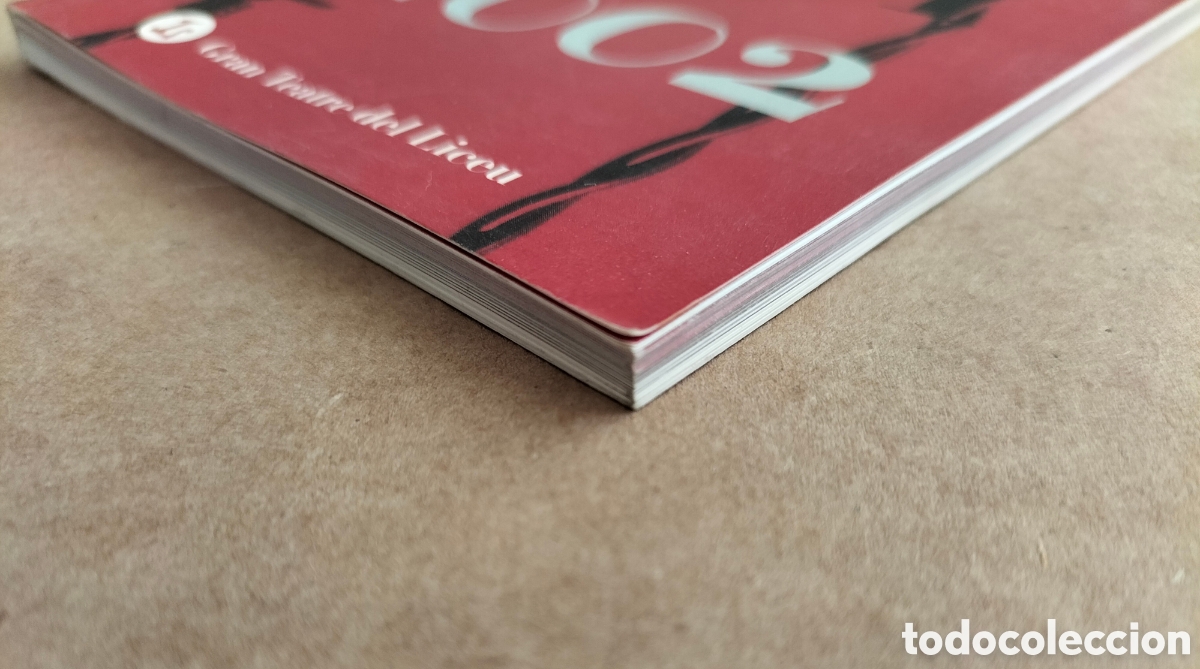 Libros de segunda mano: Programa Liceu 2001 - 2002. Gran Teatre del Liceu. Llibre - Foto 7