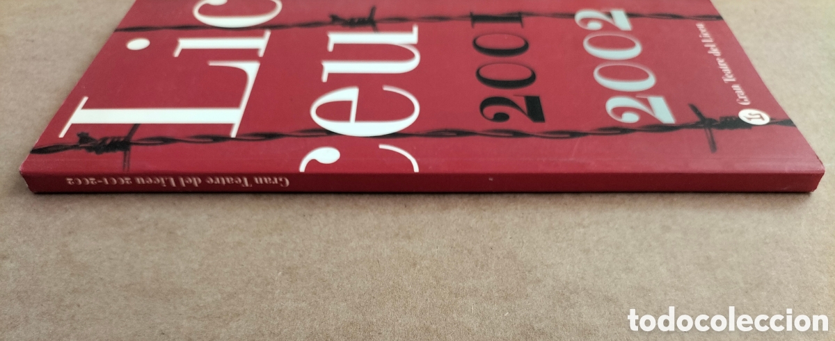 Libros de segunda mano: Programa Liceu 2001 - 2002. Gran Teatre del Liceu. Llibre - Foto 8