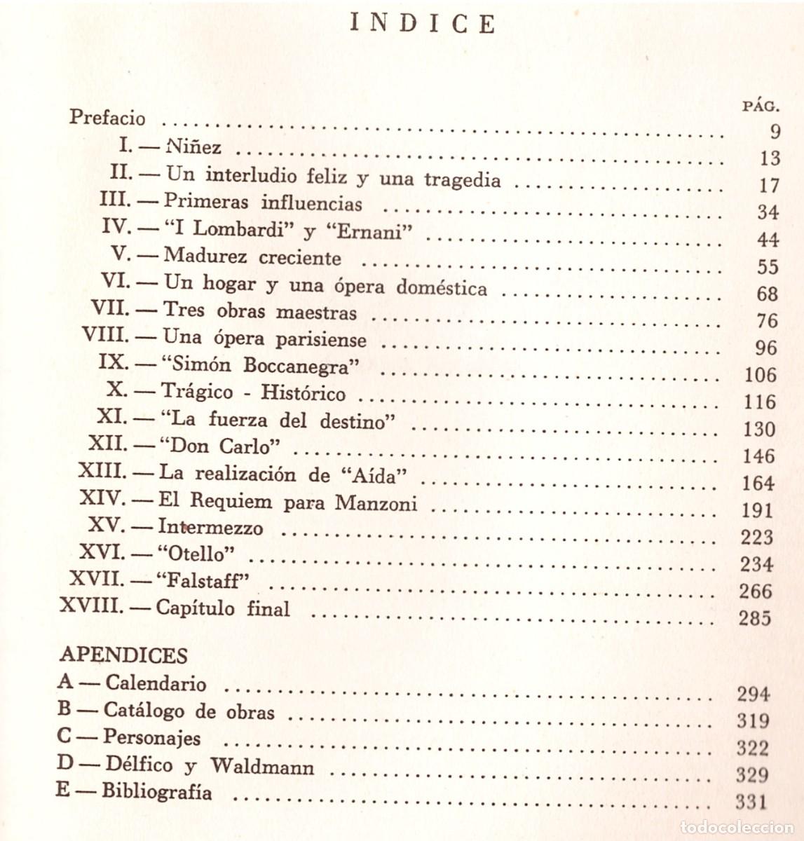 Libros de segunda mano: DYNELEY HUSSEY .- VERDI. - Foto 2
