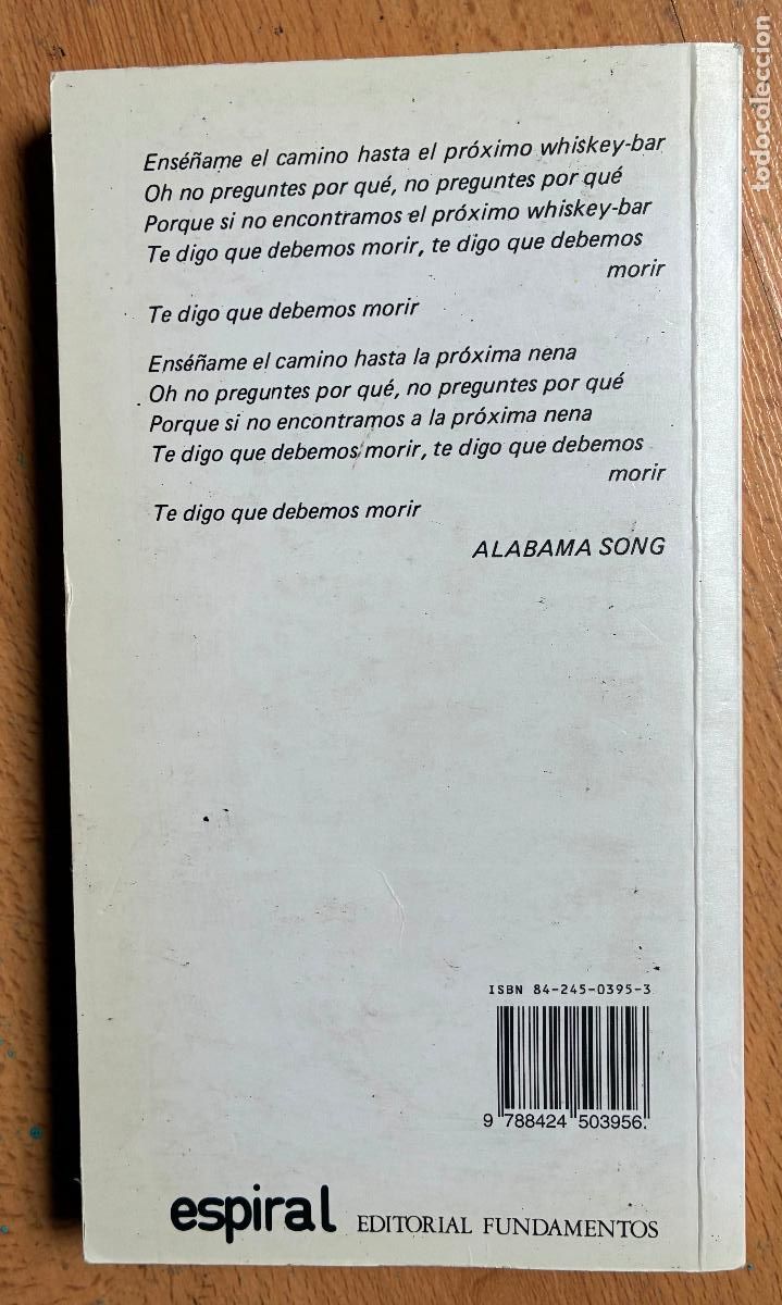 Libros de segunda mano: JIM MORRISON, CANCIONES - Foto 2