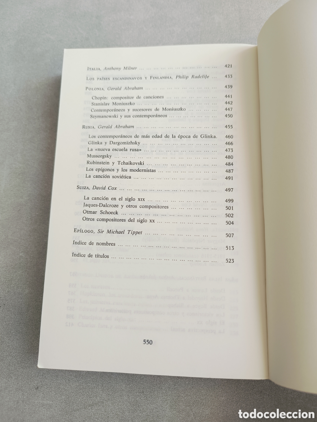 Libros de segunda mano: HISTORIA DE LA CANCI&Oacute;N. DENIS STEVENS. EDITORIAL TAURUS. - Foto 6