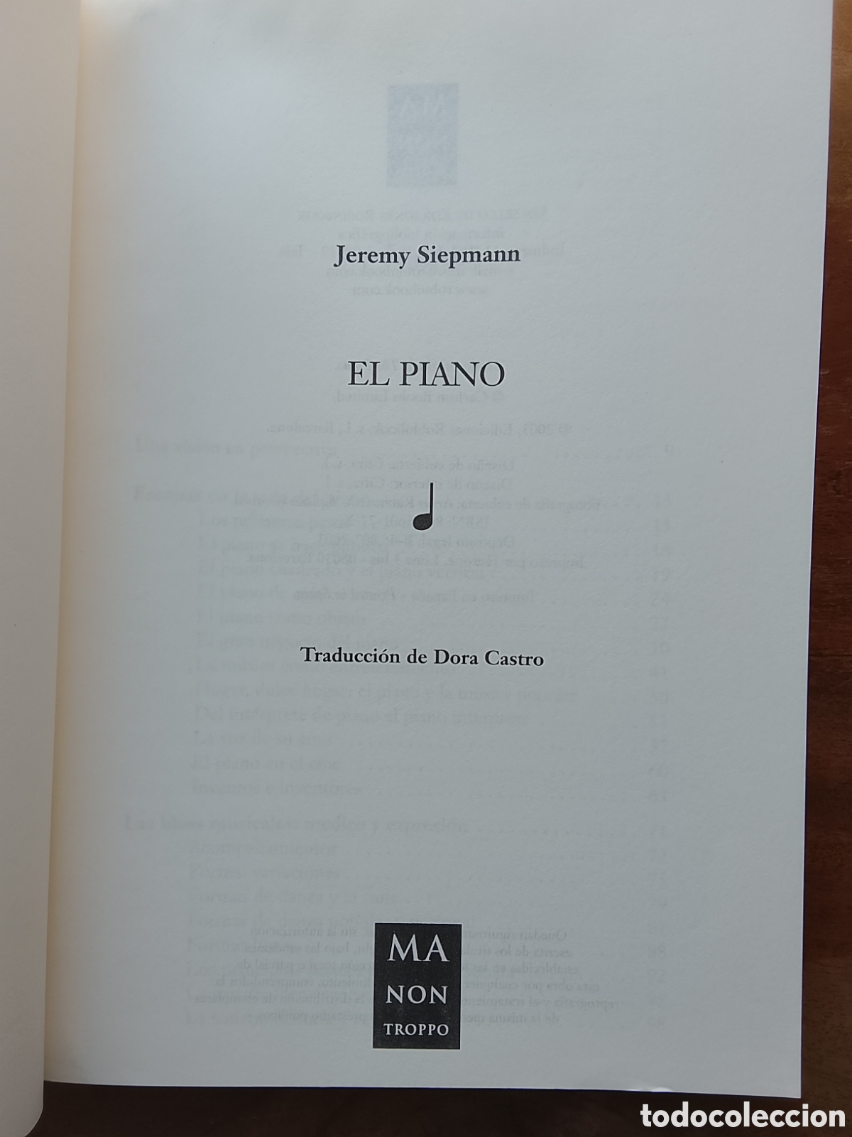 Libros de segunda mano: El piano. Jeremy Siepmann - Foto 18