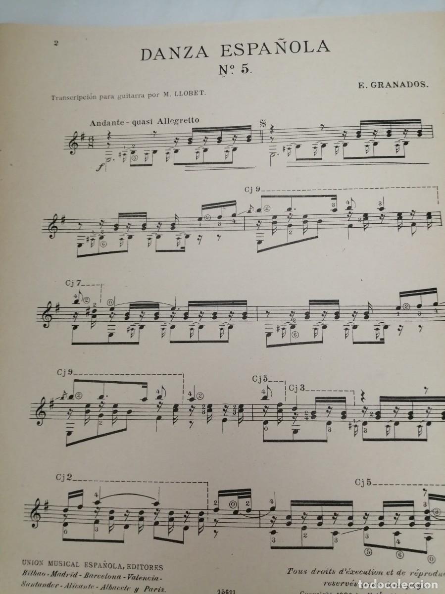Libros de segunda mano: GRANADOS: Danza Espa&ntilde;ola N&uacute;m. 5 - Foto 3