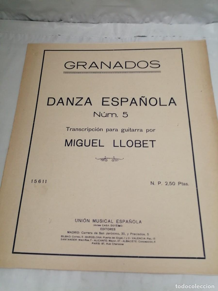 Libros de segunda mano: GRANADOS: Danza Espa&ntilde;ola N&uacute;m. 5 - Foto 1