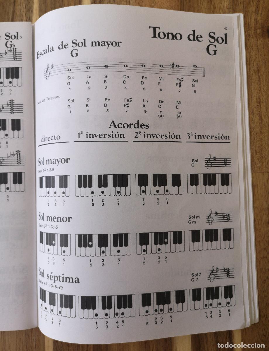 Libros de segunda mano: EL LIBRO DE LOS ACORDES PARA ORGANO - MD Ediciones 1981 - Foto 3