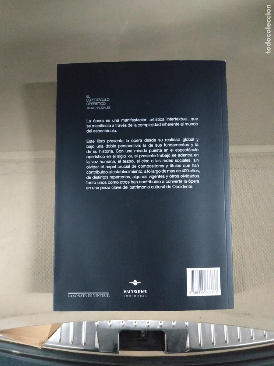 Libros de segunda mano: El espect&aacute;culo oper&iacute;stico - Jaume Radigales - Foto 2