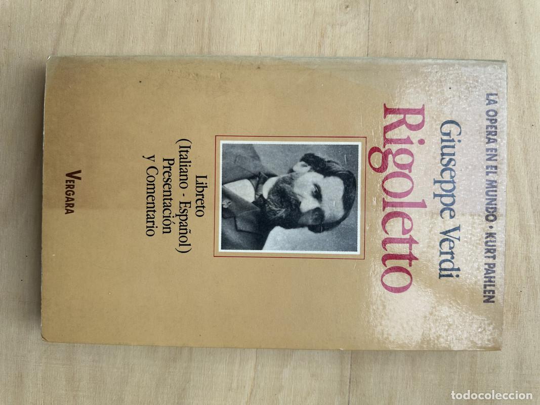 Libros de segunda mano: Giuseppe Verdi. Rigoleto - Foto 1