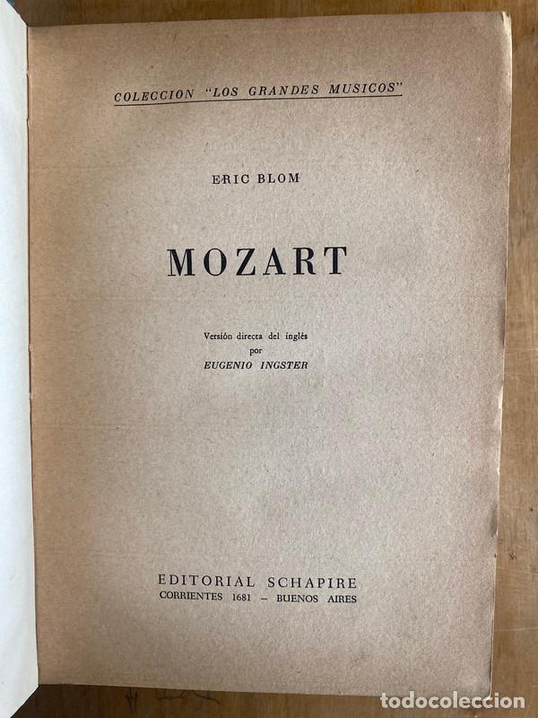 Libros de segunda mano: Mozart - Blom, Eric - Foto 1
