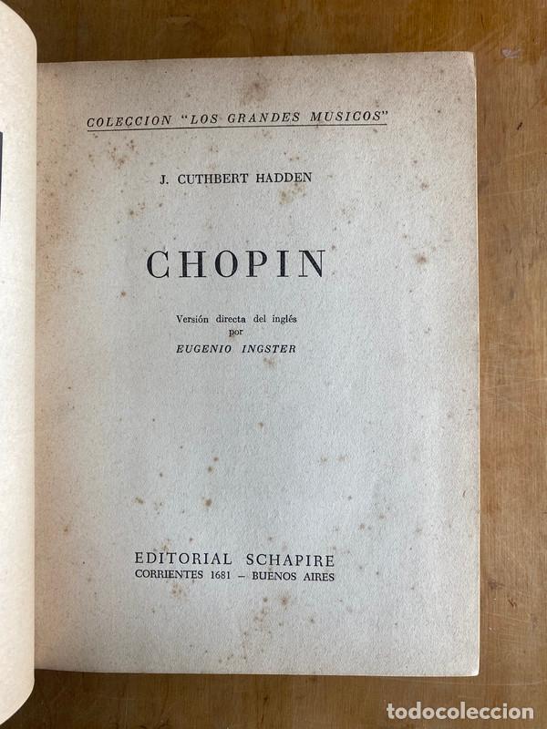 Libros de segunda mano: Chopin - Cuthbert Hadden, J. - Foto 1