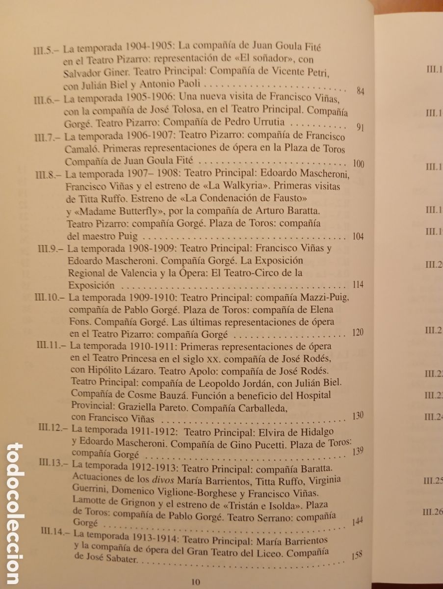 Libros de segunda mano: HISTORIA DE LA OPERA EN VALENCIA. 1997. - Foto 6
