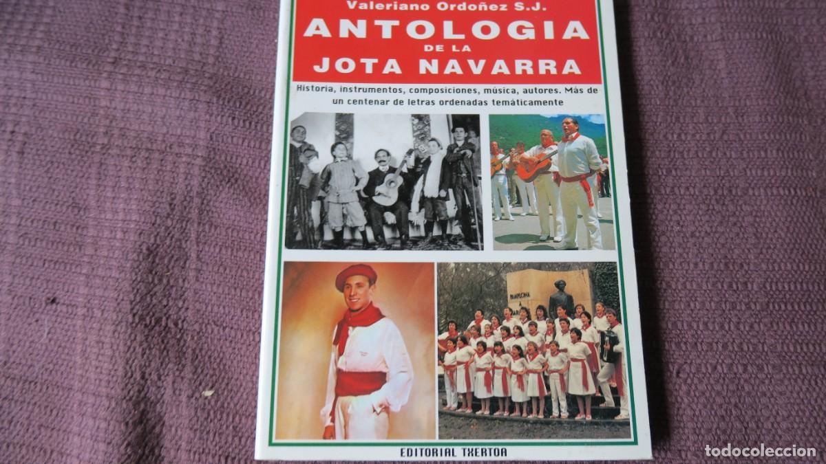 Second hand books: Antolog&iacute;a de la jota navarra - Valeriano Ord&oacute;&ntilde;ez