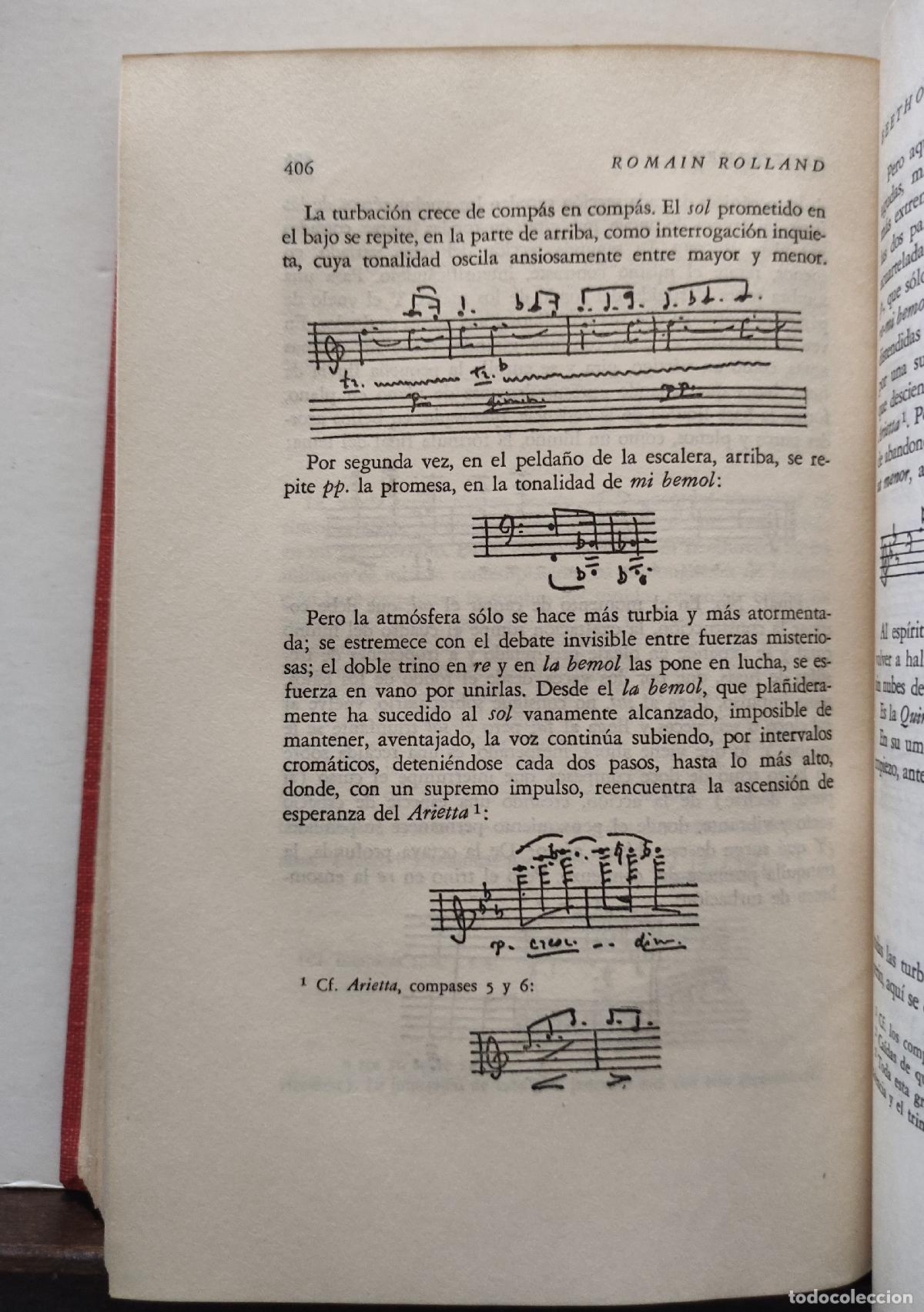 Libros de segunda mano: BEETHOVEN - 5 TOMOS - ROMAIN ROLLAND - Foto 4