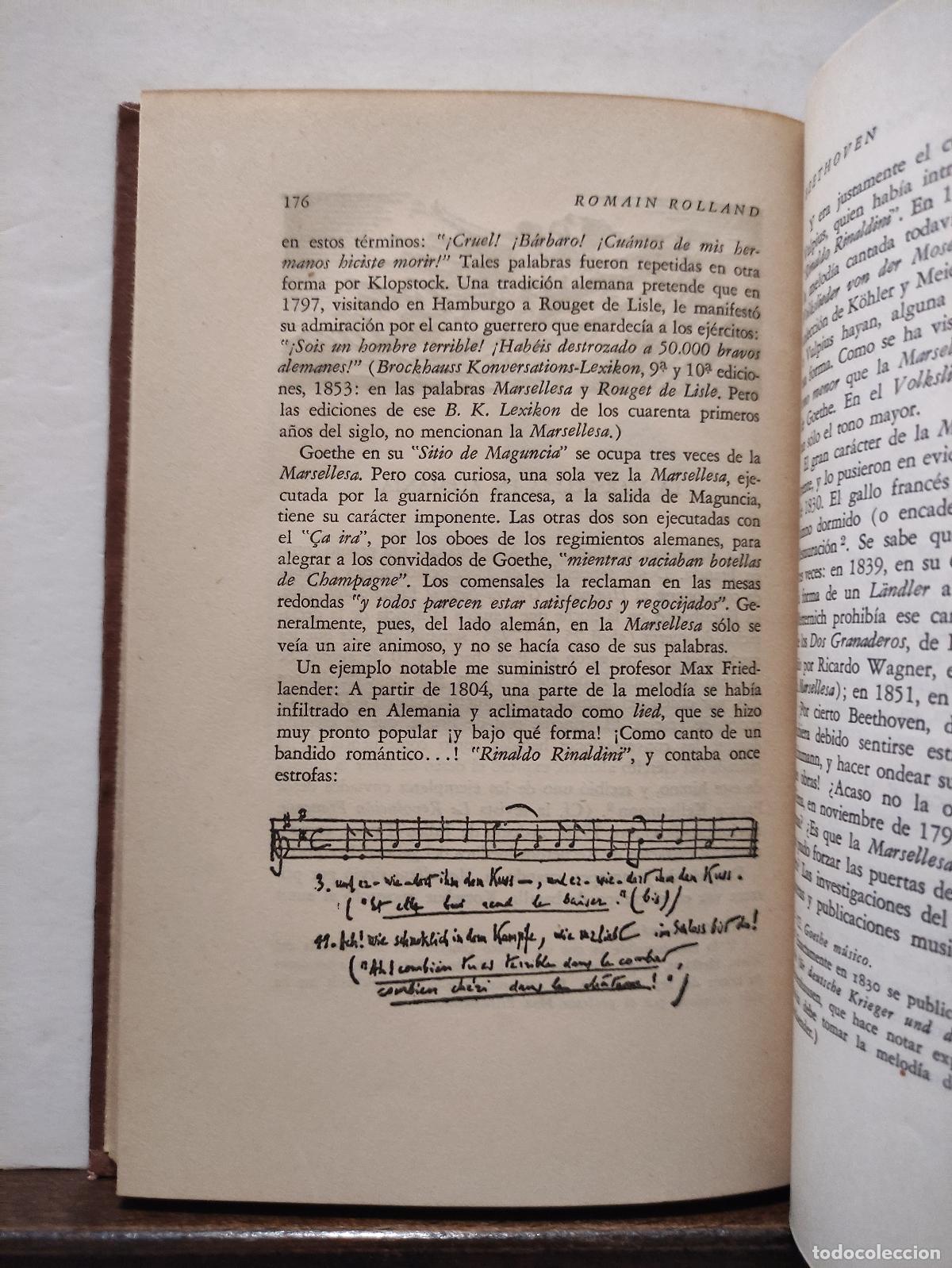 Libros de segunda mano: BEETHOVEN - 5 TOMOS - ROMAIN ROLLAND - Foto 7