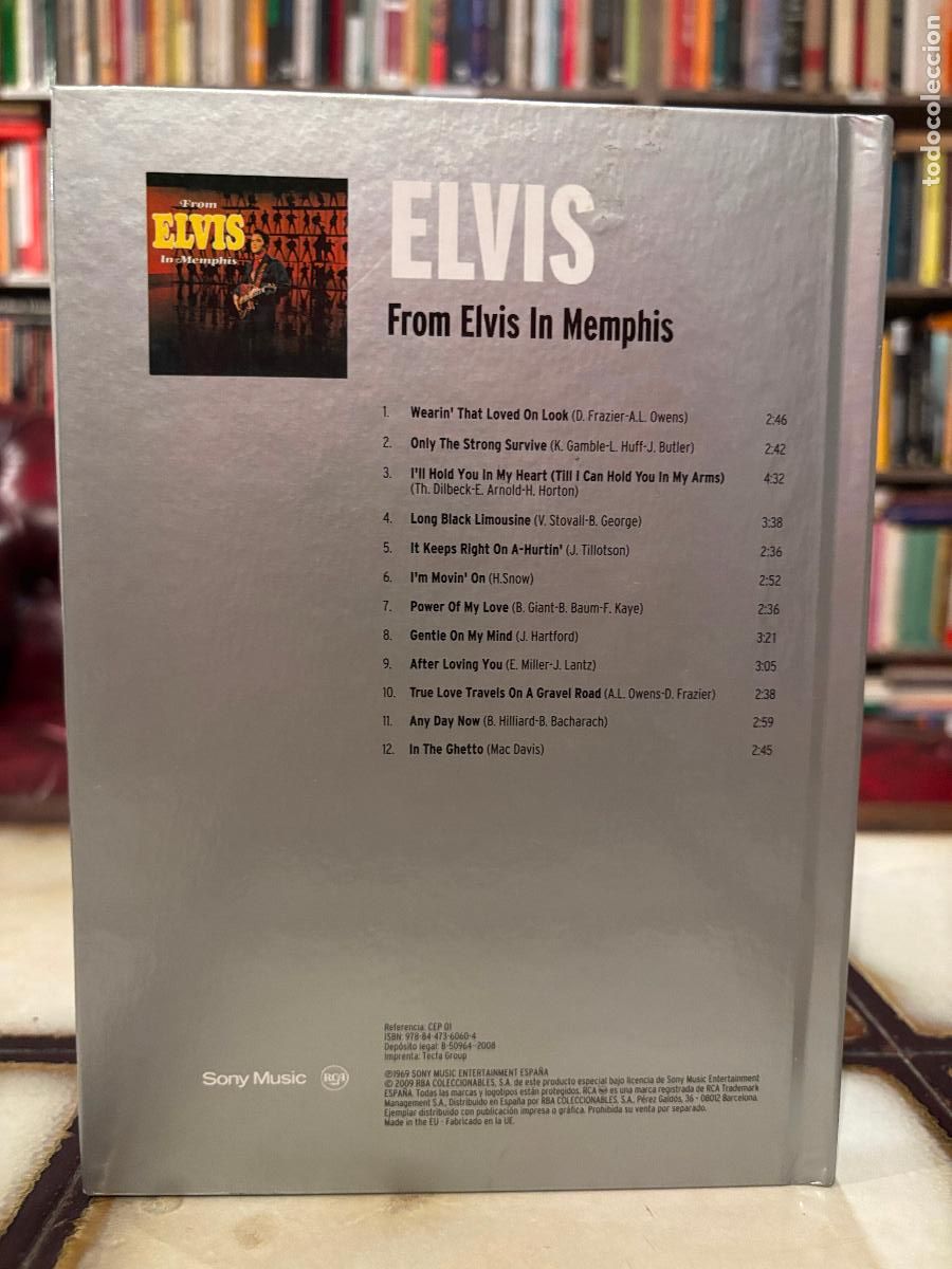 Libros de segunda mano: Elvis. From Elvis en Memphis. LIBRO+CD - Foto 2