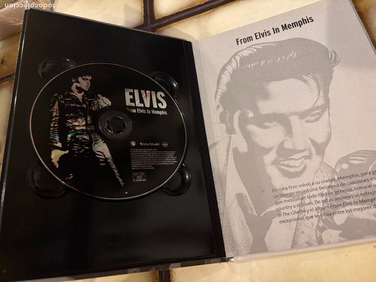 Libros de segunda mano: Elvis. From Elvis en Memphis. LIBRO+CD - Foto 3