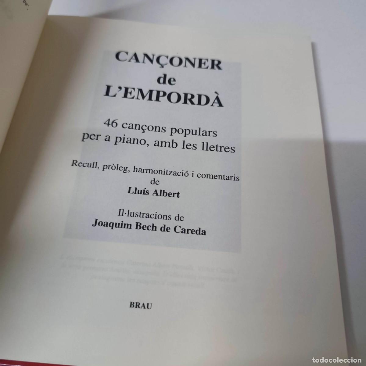 Libros de segunda mano: Can&ccedil;oner de L,Emporda - Foto 5